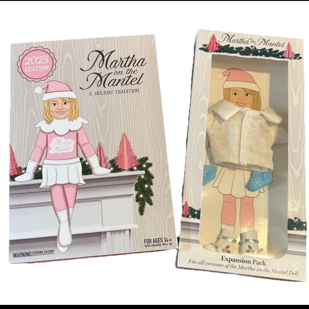 Martha on the Mantle 2025 Edition With Expansion Pack Martha Stewart NEW - Picture 6 of 7
